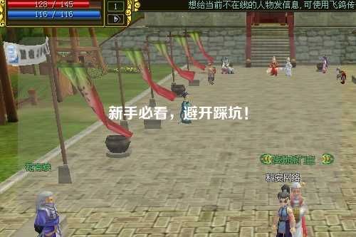 新手必看，避开踩坑！