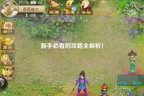 新手必看的攻略全解析！