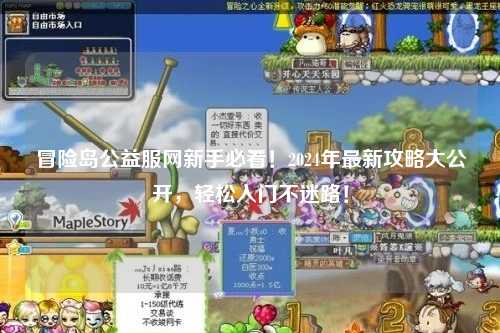 冒险岛公益服网新手必看!2024年最新攻略大公开,轻松入门不迷路!