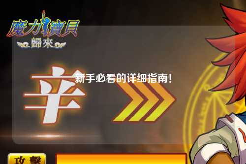 新手必看的详细指南！