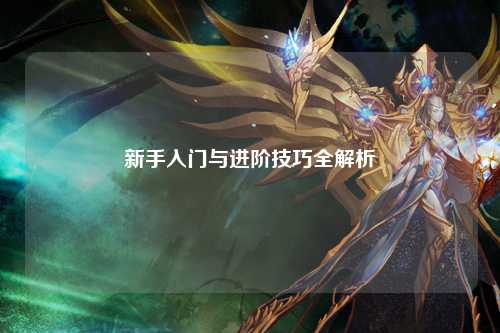 新手入门与进阶技巧全解析