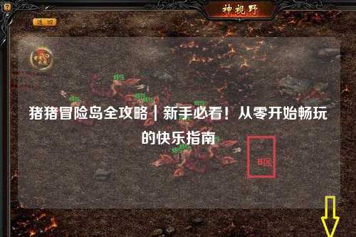 猪猪冒险岛全攻略｜新手必看！从零开始畅玩的快乐指南