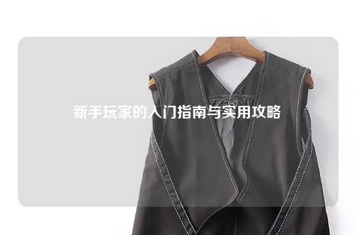 新手玩家的入门指南与实用攻略