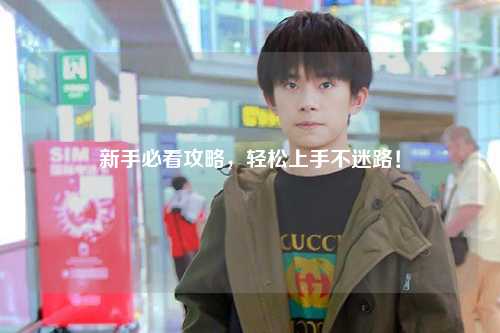 新手必看攻略，轻松上手不迷路！