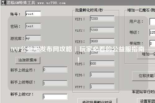 DNF公益服发布网攻略 | 玩家必看的公益服指南！